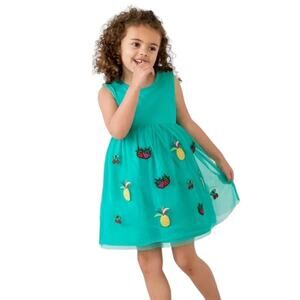 Hanna Anderrson Chasing Summer Cotton Dress In Soft Tulle Size 140/US 10